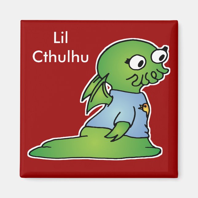 Imán Lil Cthulhu (Frente)