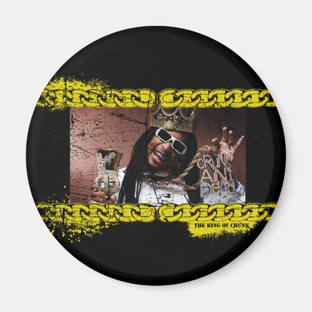 Imán Lil Jon "Rey de Crunk" (Frente)