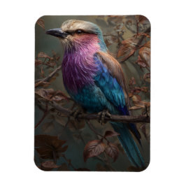 Imán Lilac Breasted Roller Bird