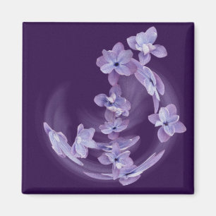 Imán Lilac en círculo