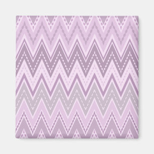 Imán Lilac, rosa, zigzag