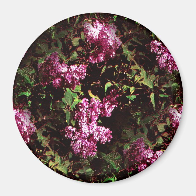 Imán Lilacs de primavera......... (Frente)