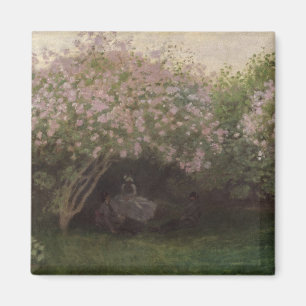 Imán Lilas de Claude Monet el  , tiempo gris, 1872