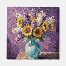 Lilas y Girasoles | Diseño Botánico