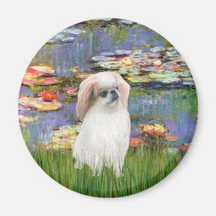 Imán Lilies 2 - Chin japonés (L2)