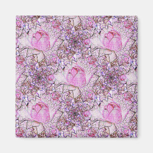 Imán Lilies rosados.....