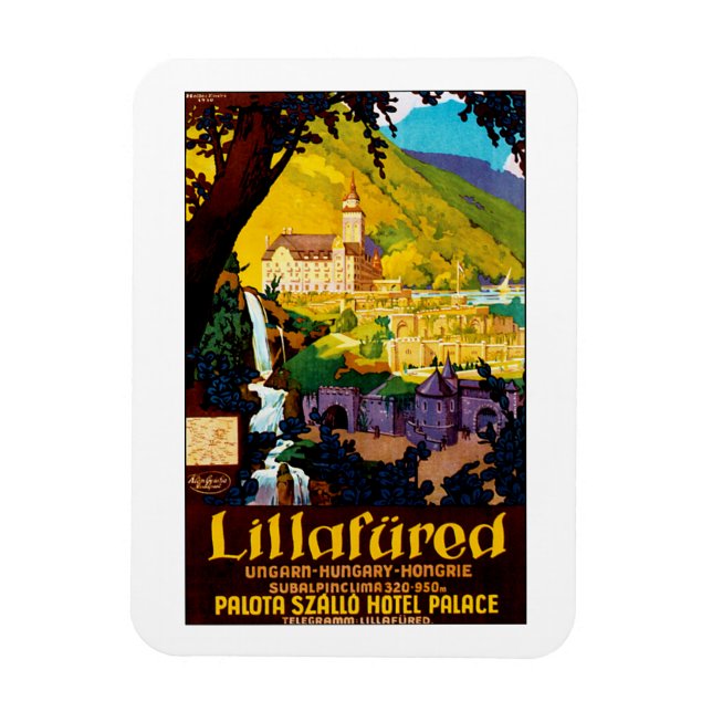 Imán Lillafued Hungría (Vertical)