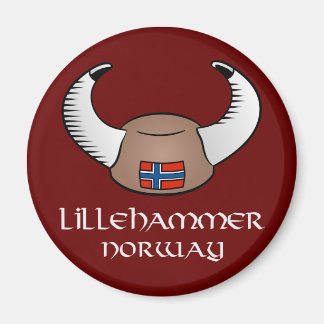Imán Lillehammer Noruega Viking Gorra