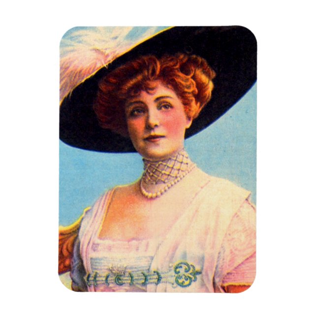Imán Lillian Russell (Vertical)
