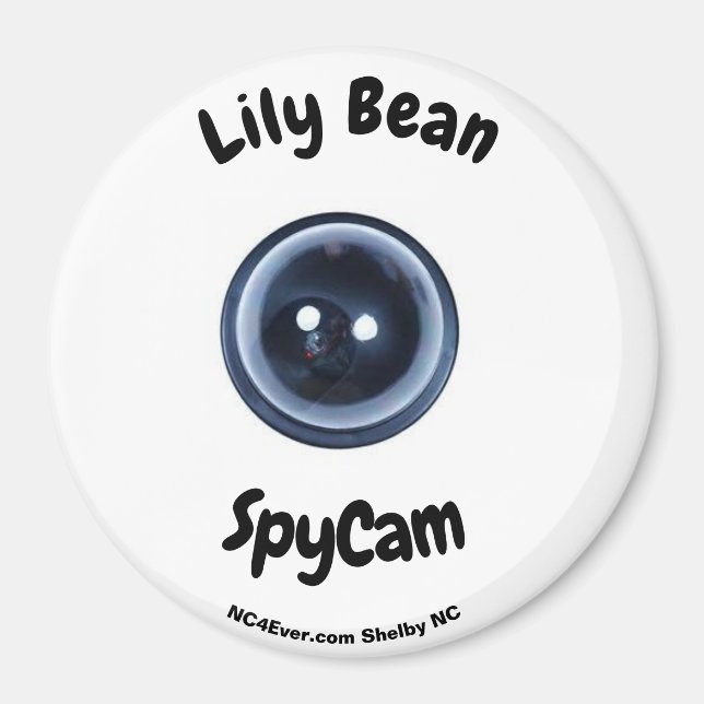 Imán Lily Bean SpyCam Magnet (Frente)