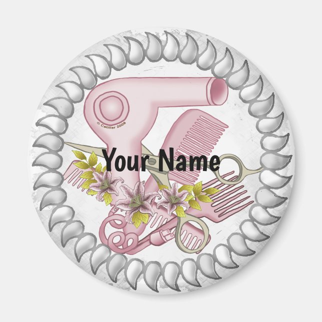 Imán Lily Beauty Parlor Magnet (Frente)
