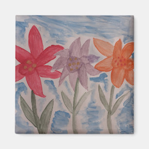 Imán Lily Flowers Magnet