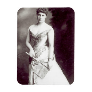 Imán Lily Langtry (1853-1929) actuando en el Haymark