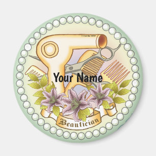 Imán Lily Pearl Beautician