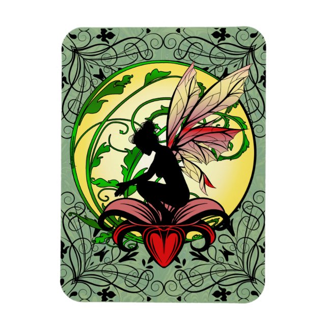 Imán Lily Shadow Fairy (Vertical)