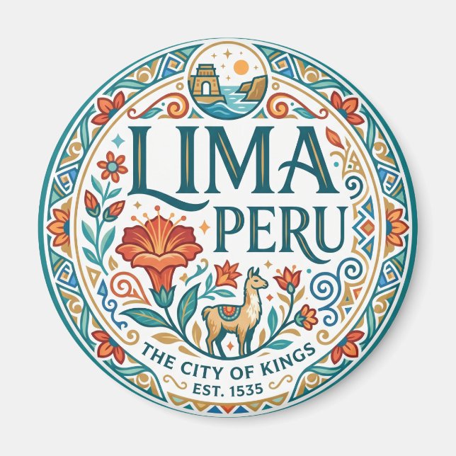 Imán Lima Perú (Frente)