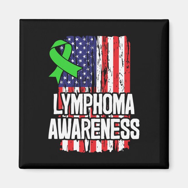 Imán Lime Cinta de Conciencia Verde para Sobreviviente  (Frente)