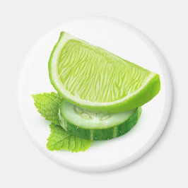 Imán Lime, pepino y menta