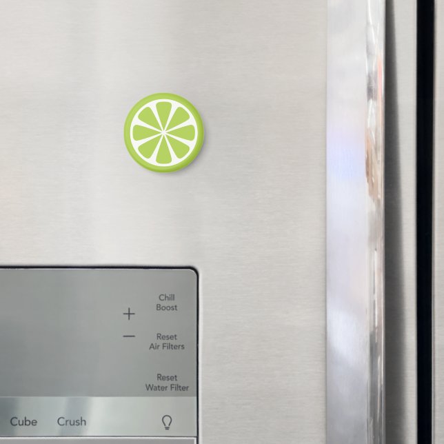 Imán Lime Slice Green Summer Fruit Magnet (In situ (nevera))