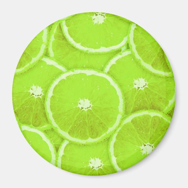 Imán Lime Slices (Frente)