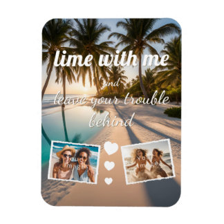 Imán lime with me, leave trouble behind, Foto Vorlage