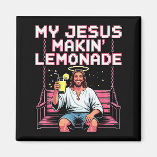 Imán Limonada de Jesús Meme Cristiano Divertido 