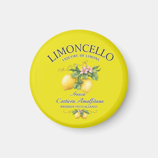 Imán Limoncello Italia Costa de Amalfi (Frente)