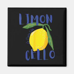 Imán Limoncello La Dolce Vita Hombres de Limón Italiano
