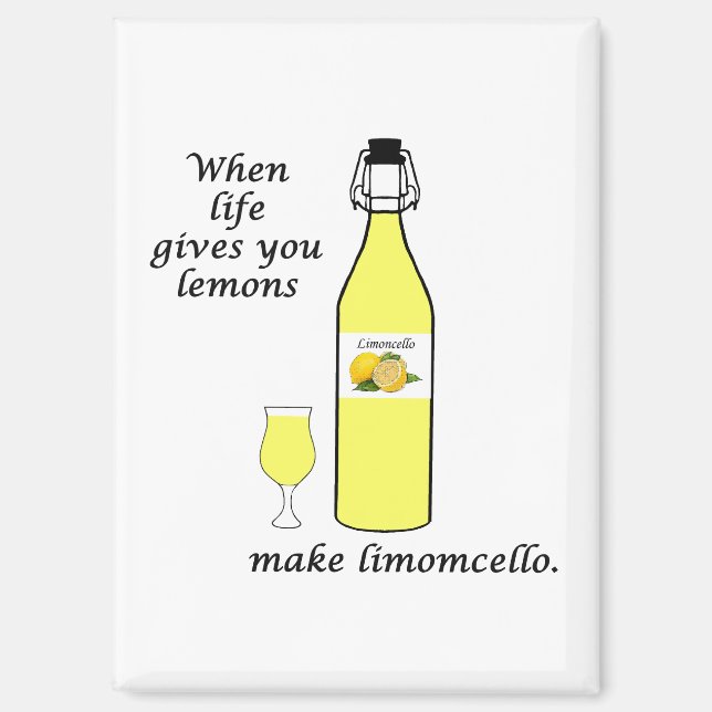 Imán Limones a Limoncello (Anverso)
