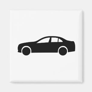 Imán Limousine Silhouette
