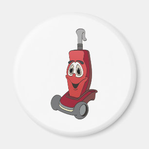 Imán Limpiador de vacío rojo