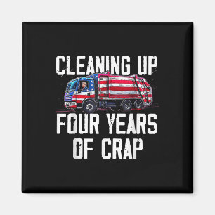 Imán Limpiando cuatro años de la gracia de Crap de Trum