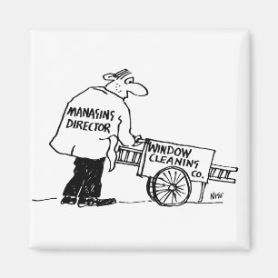 Imán Limpiaparabrisas con carro limpiador de ventanas