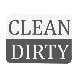 Imán Limpiar el lavaplatos gris sucio