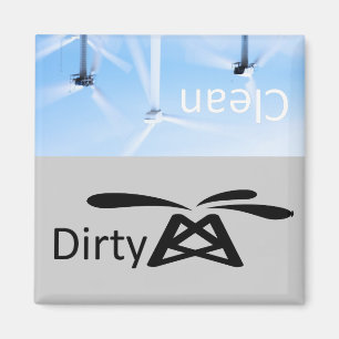 Imán Limpiar los imanes sucios del lavavajillas