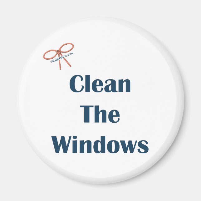 Imán Limpiar los recordatorios de Windows (Frente)