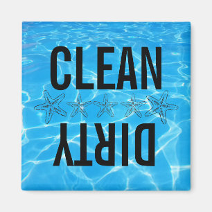 Imán Limpie/imán sucio del lavaplatos de la piscina