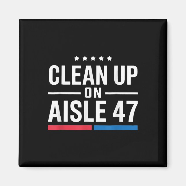Imán Limpieza De Aisle 47 (Frente)