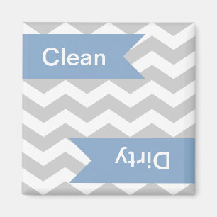 Imán Limpieza de Chevron gris - Refrigeración de lavav