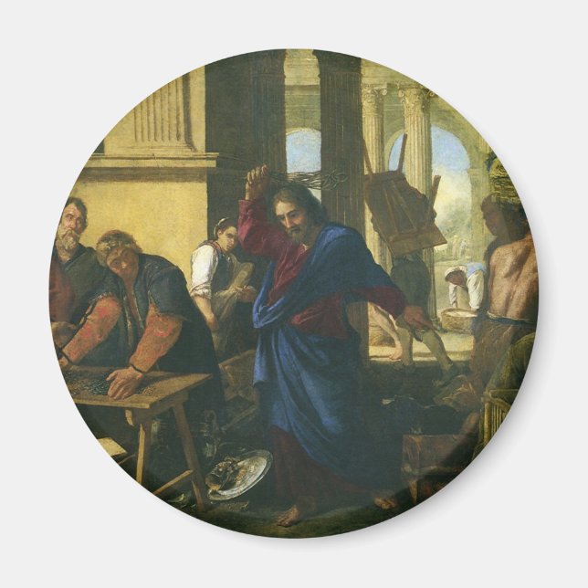 Imán Limpieza de Jesucristo del Templo (Frente)