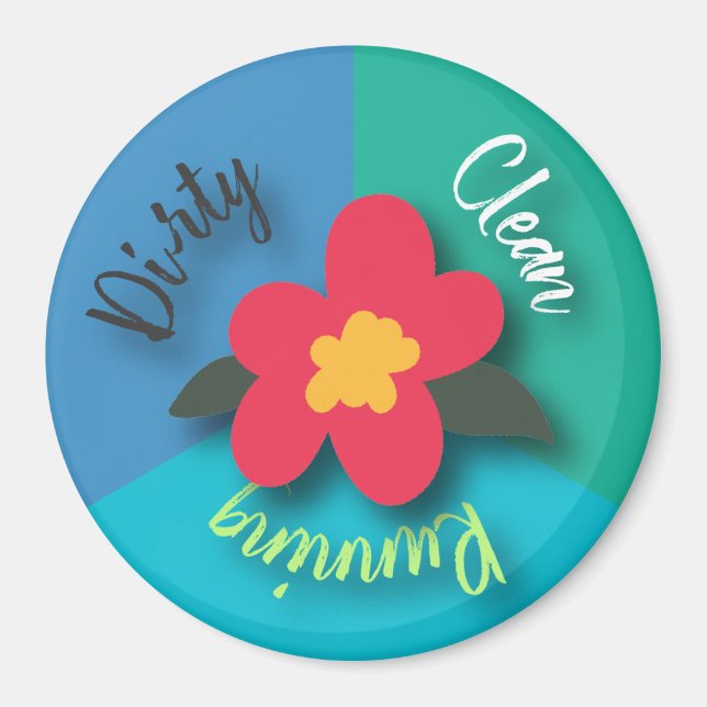 Imán Limpieza de la cocina de la Bonito magnética del l (Frente)