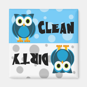 Imán Limpieza de la lechuza del Personalizado suave/imá