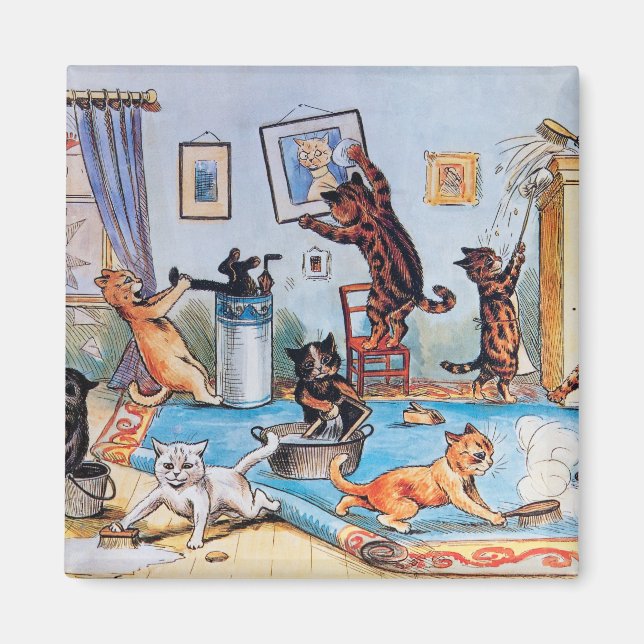 Imán Limpieza de primavera (Frente)