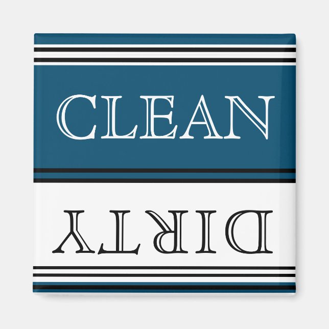 Imán Limpieza náutica oscura Verde azulada de lavavajil (Frente)