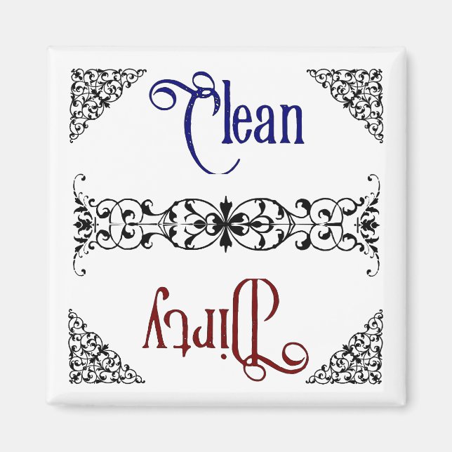 Imán Limpio o sucio (Frente)