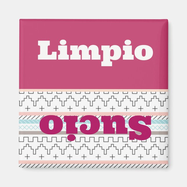 Imán Limpio/Sucio (Frente)
