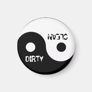 IMÁN LIMPIO SUCIO DEL LAVAPLATOS DE JIN JANG