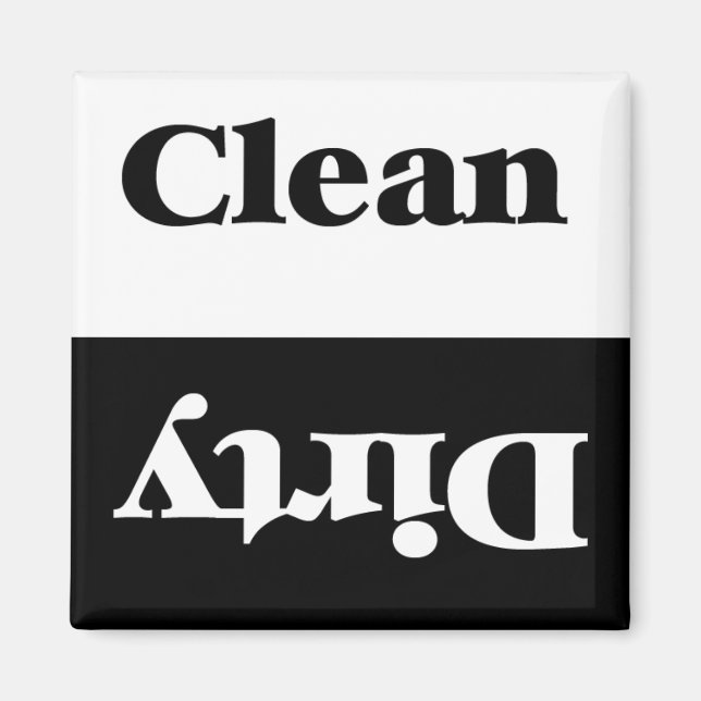 Imán limpio y sucio (Frente)