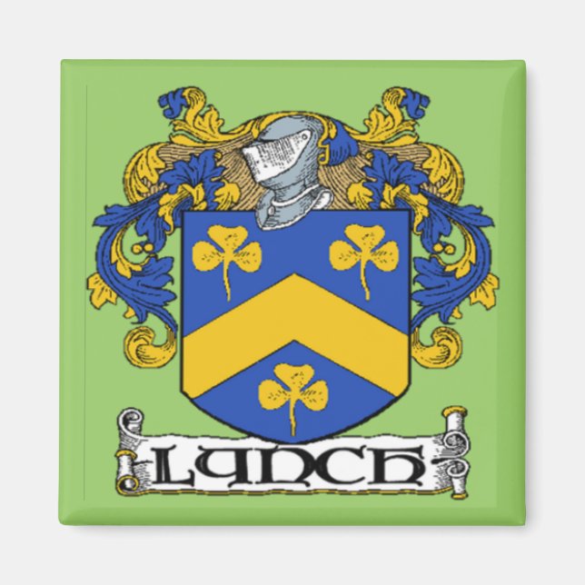 Imán Linch Coat of Arms Magnet (Frente)