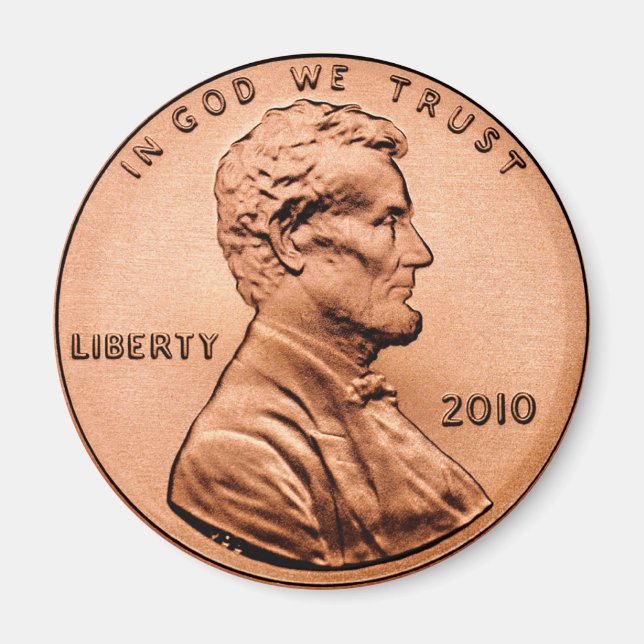 IMÁN LINCOL PENNY (Frente)